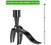 Stand Up Weed Puller Claw Tool Aluminum Alloy Weeding Head Replacement Garden Foot Pedal Digging Grass Shovel Root Remover