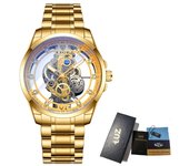 LIGE Fashion Luxury Quartz Watches for Men Warterproof Casual Sport Leather Man Watch Hollow Simple Wristwatch Relogio Masculino