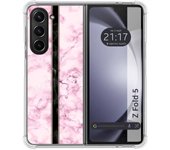 Funda Silicona para Samsung Galaxy Z Fold 5 5G diseño Mármol 04 Dibujos