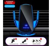 VIKEFON 15W Car Magnetic Wireless Charger Automatic Car Mount Phone Holder For iPhone Samsung Infrared Induction Fast Charging