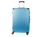 DAM Maleta gran volumen trolley rígida ultraligera, de ABS de alta resistencia con esquinas reforzadas. Cerradura numérica y 4 ruedas dobles extraíbles y giratorias 360°.  51x30x77Cm