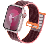Nylon Loop For Apple Watch Band Strap Ultra2 49mm 44mm 40mm 45mm 41mm 42mm Bracelet iwatch Serie apple watch band 9 8 se 7 6 5 3