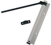 Cierrapuertas brazo plata