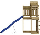 vidaXL Parque infantil de exterior madera de pino impregnada