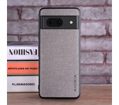Luxury Textile Leather Case for Google Pixel 8 Pro 7 7A 6 6A 5 5A 4 XL 4A 5G Soft TPU with Hard PC 3in1 material Phone Cover