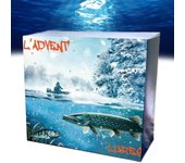 L'Advent'Lures 2024, Calendario de Adviento de Pesca 2024, Calendario de Adviento de Señuelos de Pesca, Señuelos de Pesca para Amantes de la Pesca Adultos Hombres Adolescentes Novio Hermano