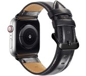 Leather strap for apple watch band 4/5/6/7/8/9 45mm for Apple Watch 42mm 40mm replacement bracelet for iwatch Ultra49mm