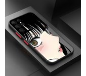 Hinata Japanese Cartoon For Samsung Galaxy S24 S23 S22 S21 S20 Ultra Plus FE Note 20 5G Frosted Translucent Phone Case