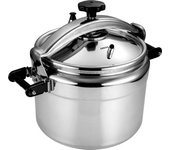 FAGOR Chef Extremen 22 Olla Presión 22 Litros, Aluminio Alto Espesor, Olla Rápida Express Profesional Cocinas a Gas, , Acero Inoxidable