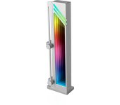 Mars Gaming MCA-GCB, Soporte para Tarjeta Gráfica, Iluminación ARGB Infinity Mirror, Soporte GPU con Sincronización ARGB, Base Magnética Antideslizante, Compatibilidad Universal, Soporte Tarjetas Gráficas Negro o Blanco