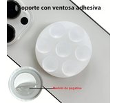 Grippopso Silicone Suction Cup Wall Stand Cellphone Holder Mount Tok Socket Suction Mobile Phone Case Holder Phone accessorie