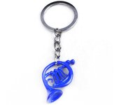 Movie Himym Keychain How I Met Your Mother Keyrings Yellow Umbrella Blue French Horn Pendant Keychain