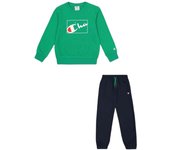 Chandals Marca Champion Modelo 307060-Gs130 Para Junior Color Verde