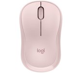 Logitech m240 silent raton bluetooth - 3 botones - uso ambidiestro - color rosado
