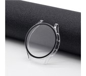 Cover for Samsung Galaxy Watch Case 4 5 6 44mm 40mm Screen Protector PC Bumper Tempered Glass Galaxy Watch4 5 6 Case