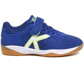 Zapatillas Fútbol Sala Kelme Indoor Copa Elastic Infantil Azul