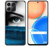 Funda Silicona para Huawei Honor X8 diseño Ojo Dibujos