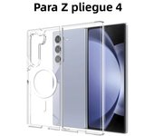 For Galaxy Wireless Magnetic Clear Case Samsung S25 S23 S21 Fe S24 Ultra S22 Plus Z Fold Flip 6 5 4 3 Magsafe Magnets Cover