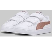 PUMA RICKIE CLASSIC V PS BLANCO-ROSA ORO 394253 04