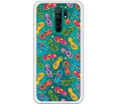 Funda compatible con Xiaomi Redmi 9 - Patron sandalias