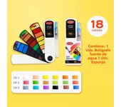 Folding Solid Watercolor Set with Water Brush Pen 18/24/36/42 Colors Watercolor Pigment Solid Painting Pigment Set Students