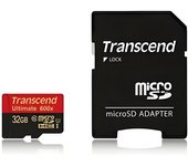 Tarjeta de Memoria Micro SD Transcend Micro SDHC U1 - 32 GB UHS-I