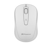 Phoenix Technologies Ratón Inalámbrico Blanco para Pc/mac/portátil con Receptor USB y Selector DPI Variable