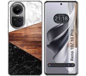 Funda Silicona para Oppo Reno 10 5G / 10 Pro 5G diseño Mármol 11 Dibujos