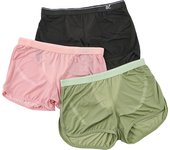 3PCS/1PCS New Ice Silk Mesh Summer Homewear Men's Sports Fitness Boxers Shorts