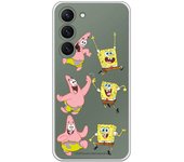 Funda compatible con Samsung Galaxy S23 - Bob Esponja y Patricio 3 poses