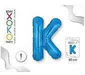 Globo Foil, Letras En Color Azul Con Tamaño De 40cm. #Xoko Party #Globo