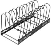 Caja de Almacenamiento Expandible para Ollas Estante de Almacenamiento de Tapa para Ollas y Sartenes Organizador de Cocina