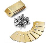 Ventas de 30 Hojas de Titanium para Cortacesped Husqvarna