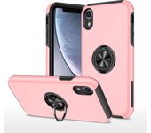 Magnet protector Ring Holder Shockproof Case For iPhone X XS 6P 7P 8P 6 7 8 SE 2020 PC Armor Bumper Back Phone Cover