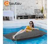 OTAUTAU Retangular Swimming Pool Floating Bean Bag Pouf Cover No Filler Waterproof Beach Pillow Sac Sofa Bed Chaise Lounge DD034