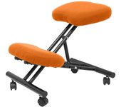 Piqueras Y Crespo Silla de Oficina Ergonómica BALI Naranja con Reposarodillas