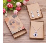 DIy multi gift box Handmade love wedding box Dreamcatcher jewelry necklace pendant box earring box12pc+12inner card per lot