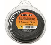 Orework Hilo de Corte Trenzado 4,0mm X 15m - Espiral, Menos Ruido, Corte Eficaz