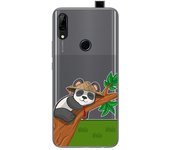 Tumundosmartphone Funda Gel Transparente para Huawei P Smart Z diseño Panda Dibujos