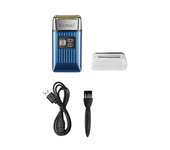 Kemei Electric Barber Razor Men Double Foil Shaver Bald Head Beard Trimmer IPX6 Waterproof 8000RPM Ultra-Close Precision Shave