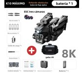 New K10 MAX Rc Drone GPS 8K With HD Camera 5G WIFI FPV Brushless Obstacle Avoidance Foldables Remote Control Quadcopter Toy Gift
