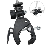 Super Clamp Bike Bicycle Clip Camera Mount Motorcycle Handlebar Handle Bar Tripod Adapter Action Camera Part For Gopro Hero 12