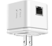 Cargador Cube 300M Repetidor USB, Carga rápida, Blanco, Banco de energía compacto para teléfono, Ideal para viajes, USB-C