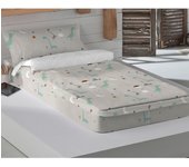 SACO NORDICO INFANTIL 100% ALGODÓN SIN RELLENO JURASIC WHITE COOR HACIENDO EL INDIO FABRICADO EN ESPAÑA
