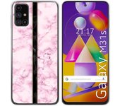 Tumundosmartphone Funda Gel Tpu para Samsung Galaxy M31s diseño Mármol 04 Dibujos