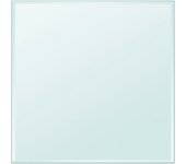 vidaXL TABLERO MESA DE CRISTAL TEMPLADO CUADRADO 700X700 MM