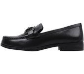Sandra Fontán HORNS Mocasines Planos Mujer Negro