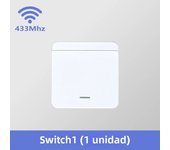 RF 433 MHz Smart Switch Mini DIY Wireless Remote Control Light Relay Receiver 1/2/3 Gang 86 Wall Transmitter Button Panel Switch