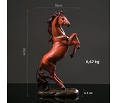 European Style  Horse Sculpture Resin Animal Statue  Decoration Souvenir  Gift  Living Room Office Study Desktop Decoration