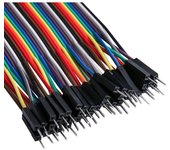 Actecom Cable Dupont 40 Pines | Alambre Puente | 40 Cables Conexión | Prototipos